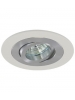 Liteline AT3XA18-CL-FWH - 3½″ Clear Gimbal Trim with Flat White Ring - For MR16, GU10 or HR16 Liteline AT3XA18-CL-FWH - 3½″ Clear Gimbal Trim with Flat White Ring - For MR16, GU10 or HR16